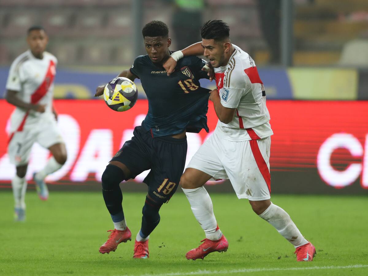 Ecuador empató 0-0 contra Perú y aseguró su participación en el Mundial de 2026