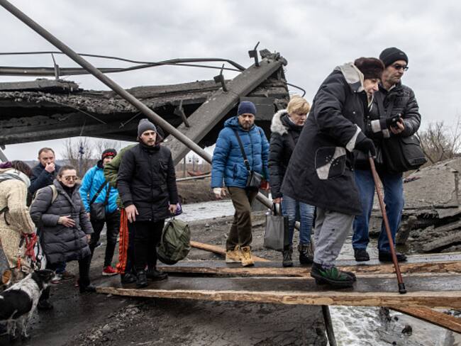 Las negociaciones entre Rusia y Ucrania finalizan con pocos avances. Foto: Getty