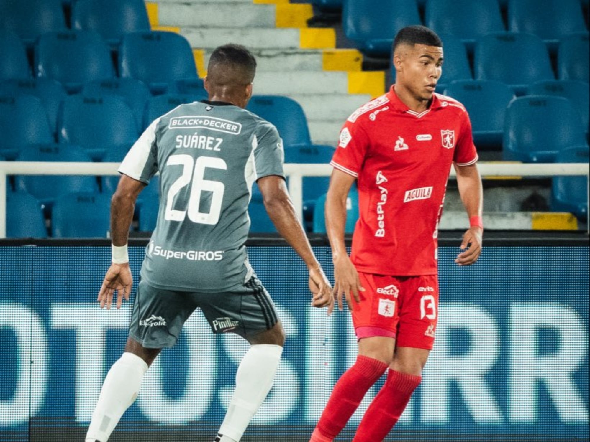 América de Cali vs. Junior de Barranquilla. Foto: X @AmericadeCali