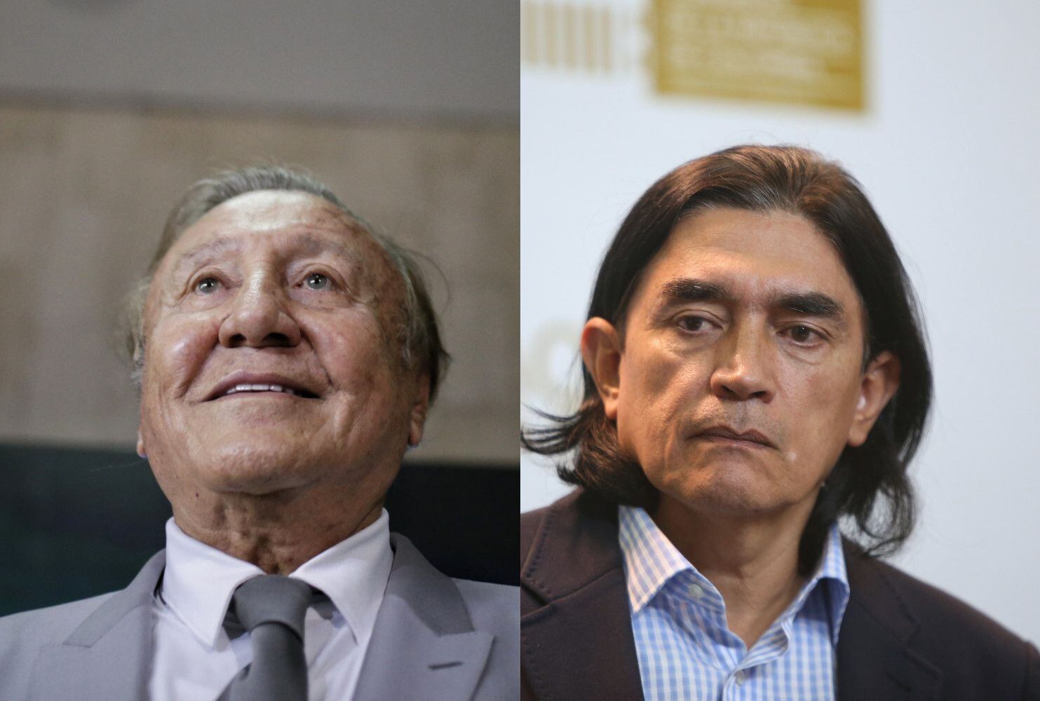 Rodolfo Hernández y Gustavo Petro