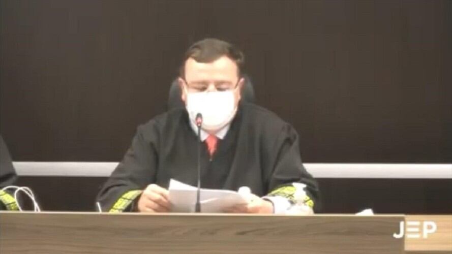 La Sección de Ausencia de Reconocimiento en cabeza de su presidente Alejandro Ramelli adelantó una audiencia pública para analizar la muerte de 243 desmovilizados. Foto: La W