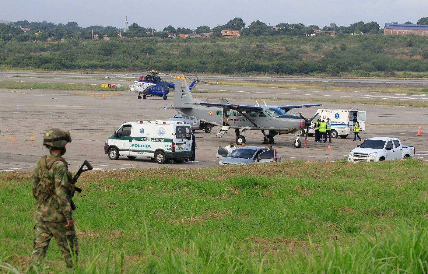 Condenados dos articuladores principales del atentado al aeropuerto de Cúcuta- Colprensa