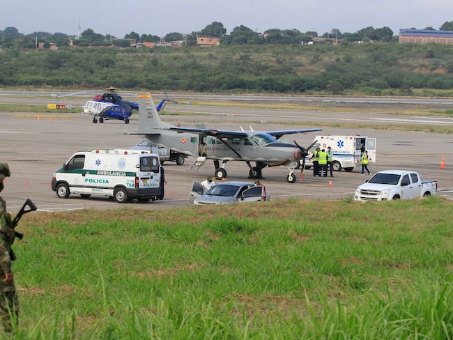 Condenados dos articuladores principales del atentado al aeropuerto de Cúcuta- Colprensa