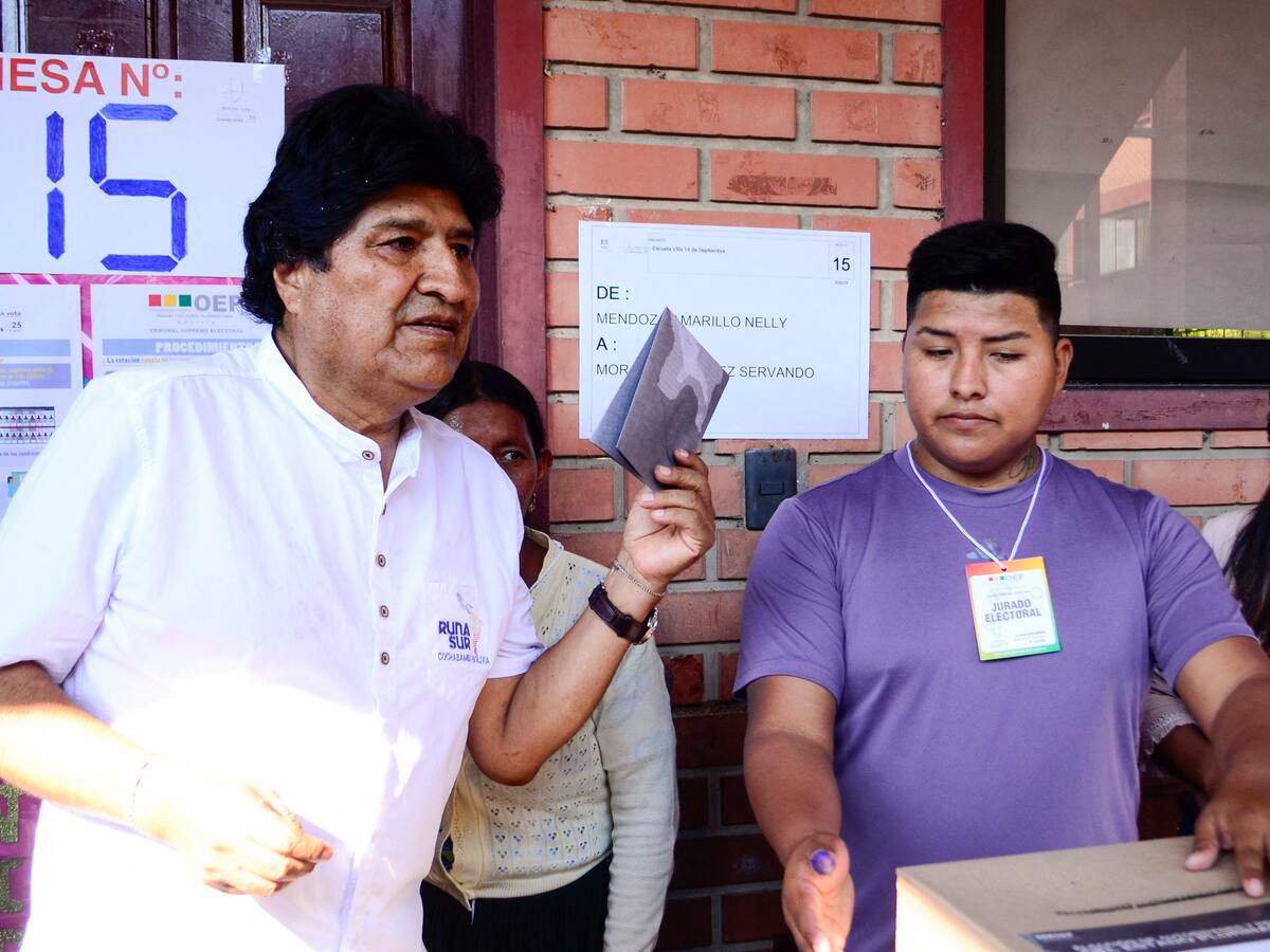 Evo Morales descalificó elecciones en Bolivia por falta de “legitimidad”