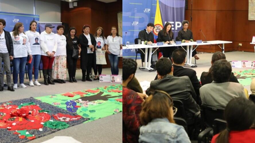 Solicitan que uniformados activos investigados por este delito sean expulsados de la fuerza pública porque las ejecuciones extra judiciales podrían repetirse.. Foto: Fabián Romero Garzón