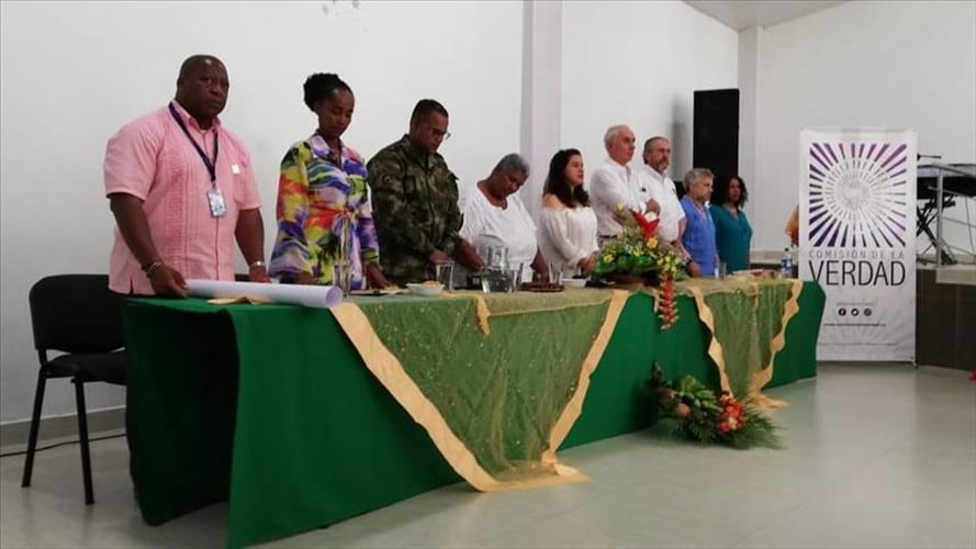 Casa de la verdad en Buenevantura. Foto: Agencia Anadolu