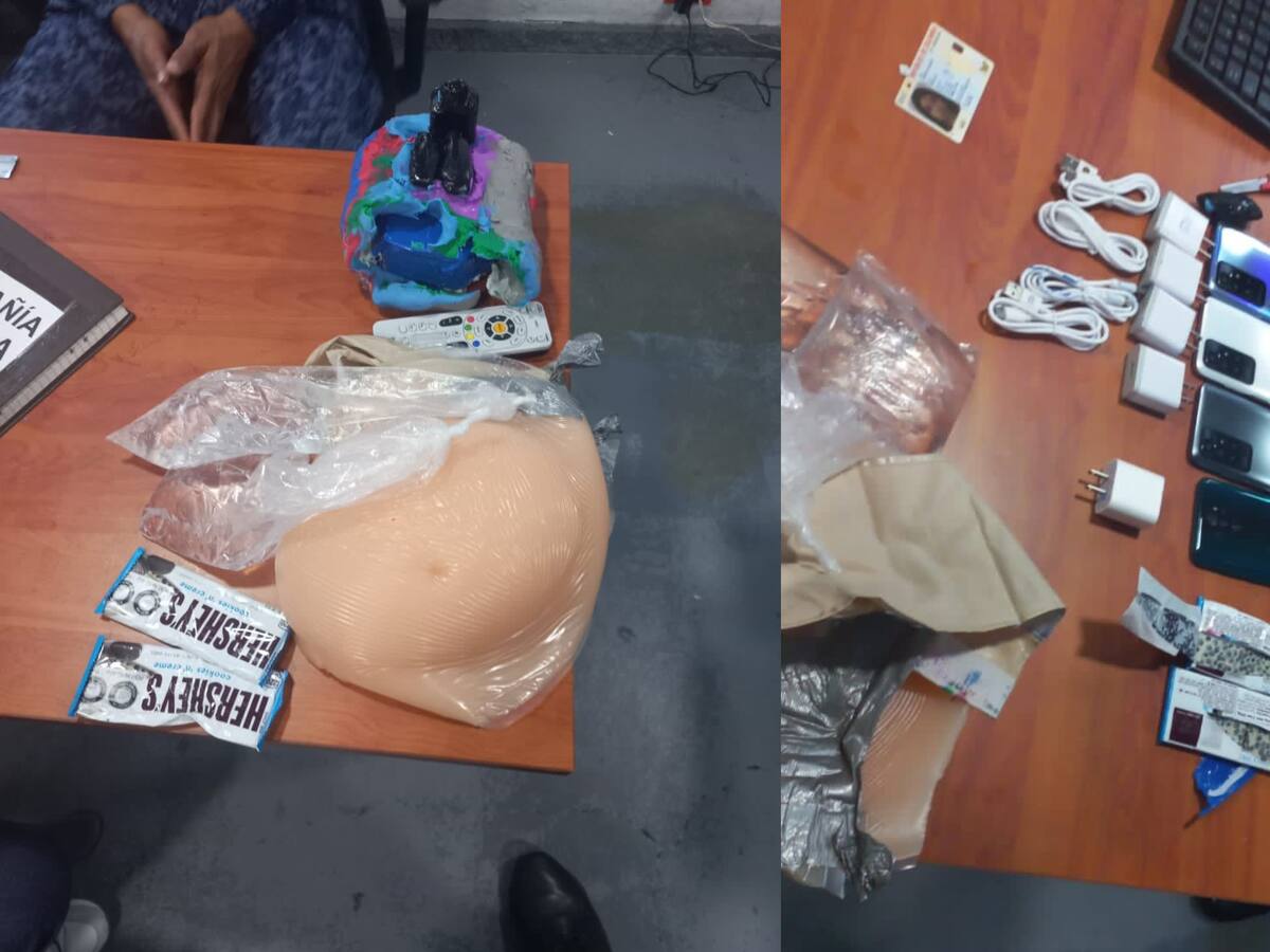 Mujer con falsa barriga de embarazo quiso entrar al pabellón de extraditables de La Picota