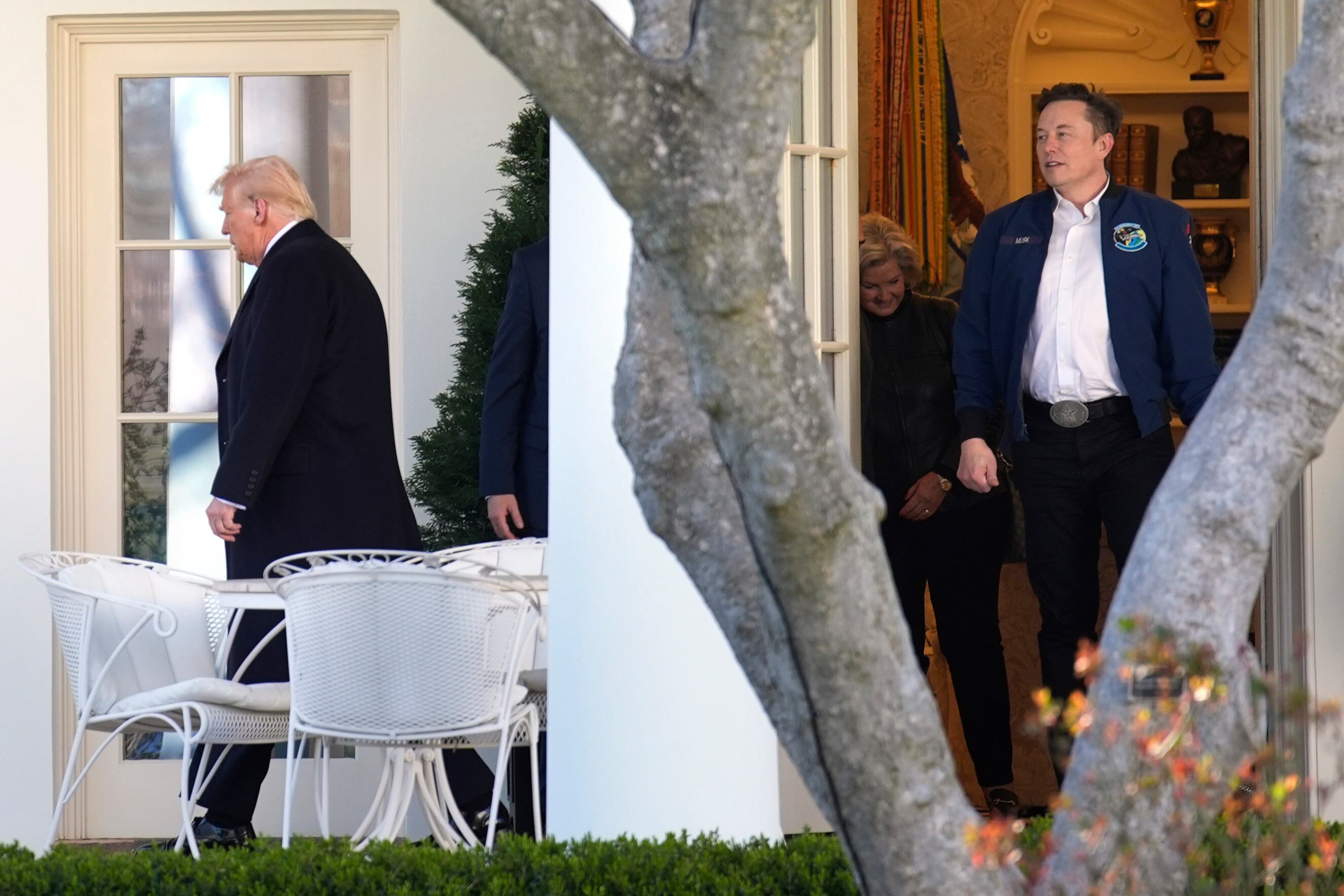 Donald Trump y Elon Musk. FOTO: EFE/EPA/YURI GRIPAS / POOL world rights /ARCHIVO