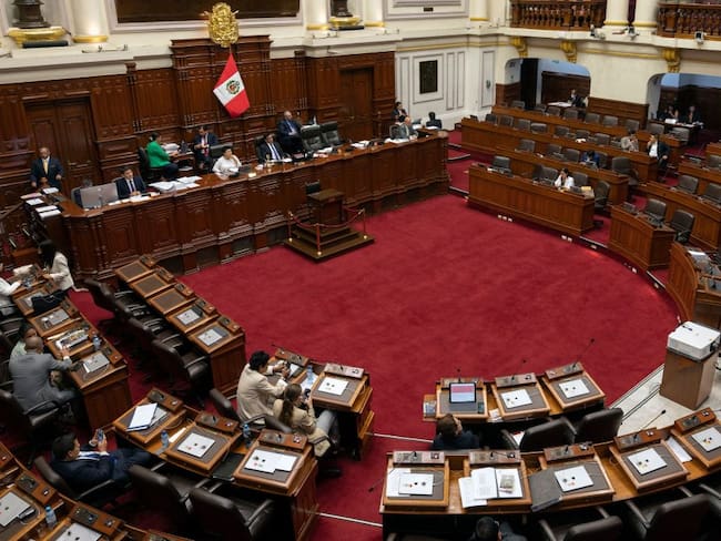 Congreso de Perú. (Photo by Cris BOURONCLE / AFP) (Photo by CRIS BOURONCLE/AFP via Getty Images)
