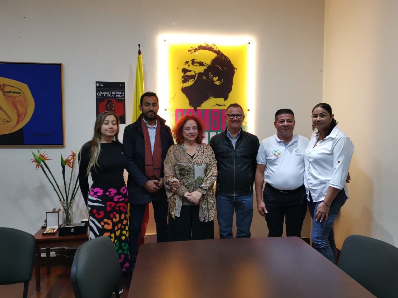 Reunión en Bogotá/ Jennifer del Toro