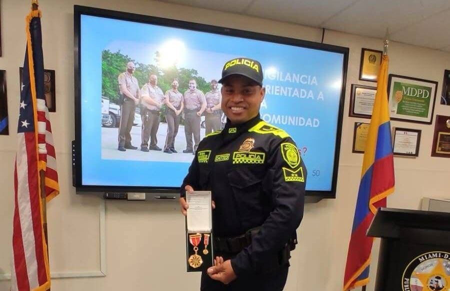 Yeiner Morelo, policía víctima de un atentado en Lorica, Córdoba. Foto: suministrada por prensa Alcaldía de Lorica, Córdoba.