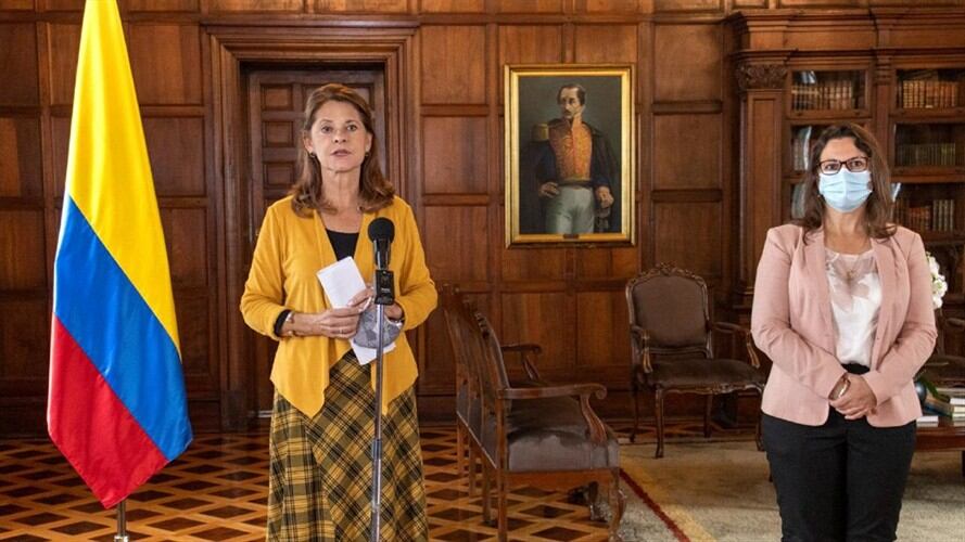 Vicepresidenta de Colombia, Marta Lucía Ramírez. Foto: Vicepresidencia de la República