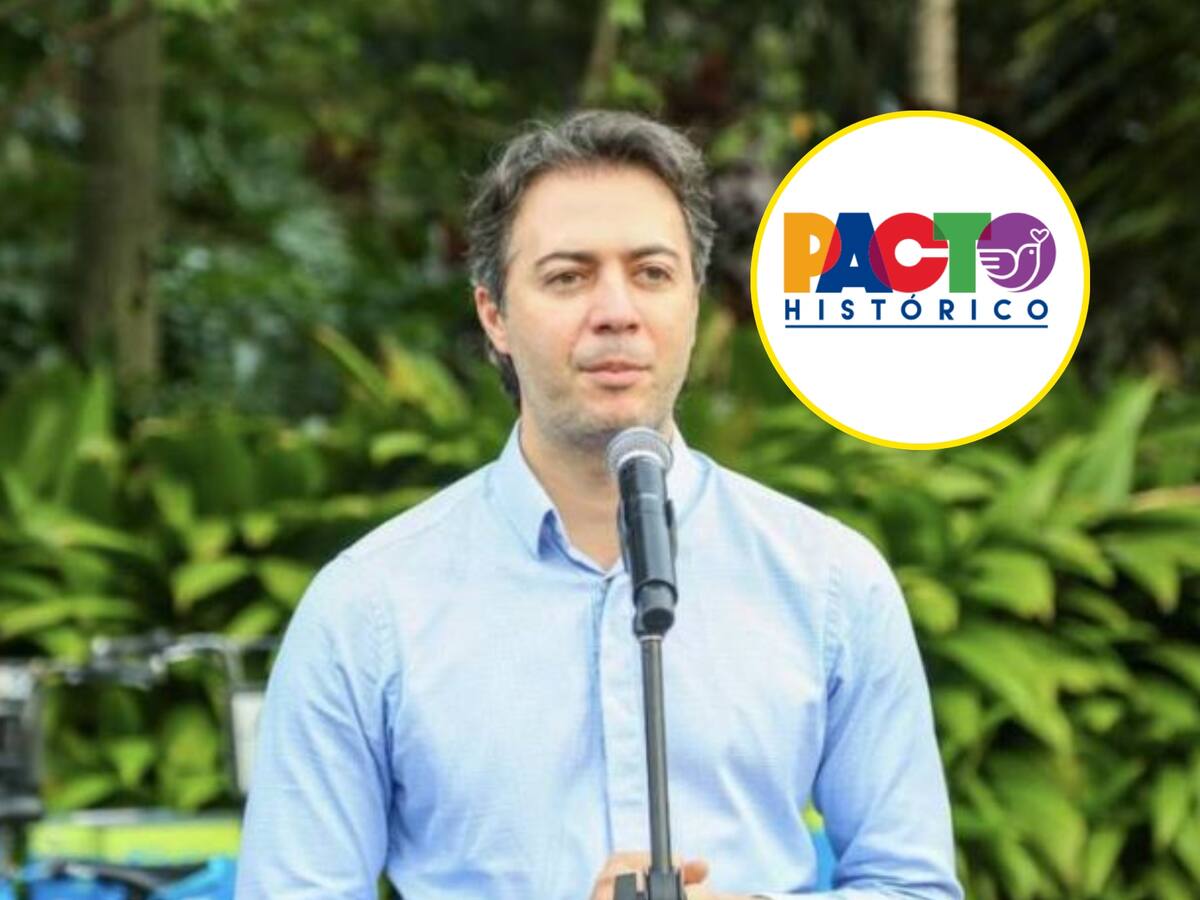 El precandidato Daniel Quintero anunció su retiro de la consulta del Pacto Histórico
