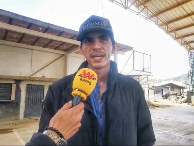 Andrey Avendaño, jefe de la delegación de negociación del Estado Mayor Central de las Farc. Crédito: W Radio.