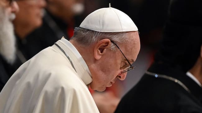 El papa Francisco.