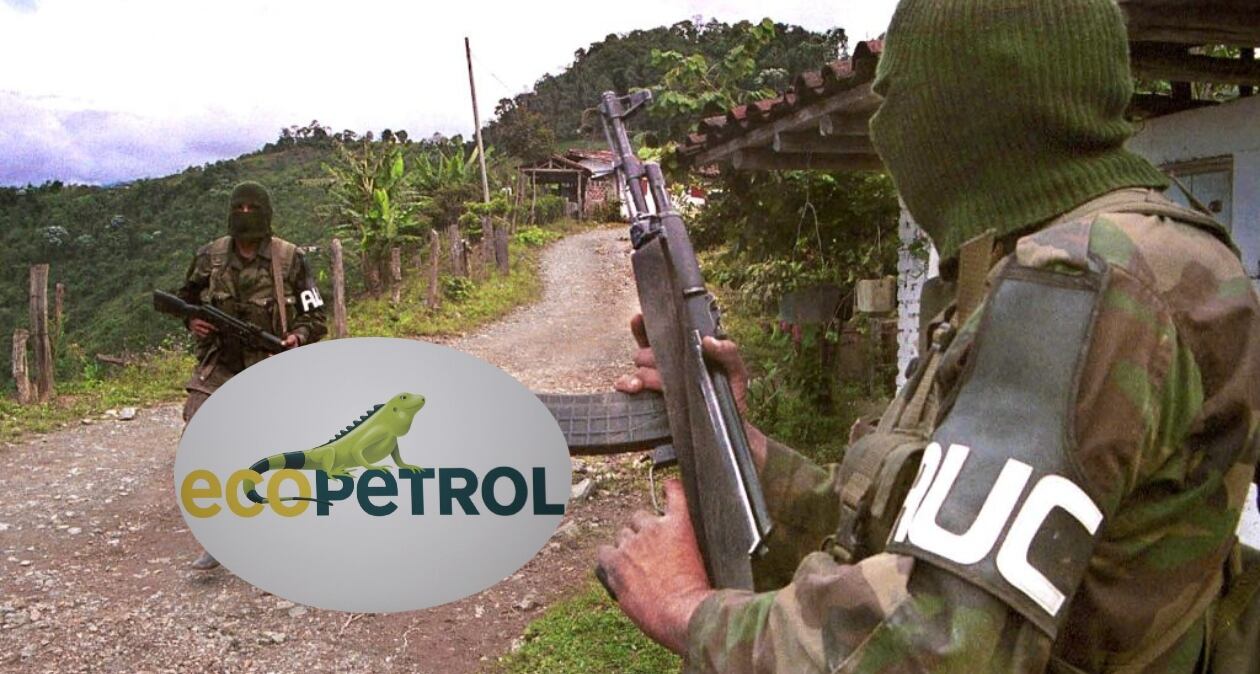 Ecopetrol y AUC. Foto: Colprensa y Getty Images.