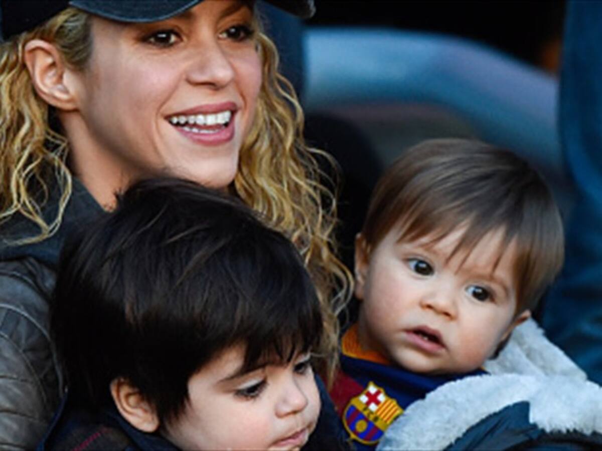 Shakira se llevará a sus dos hijos de gira