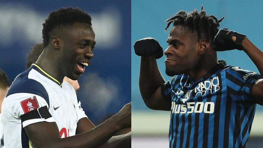 Doblete de Davinson Sánchez y golazo de Duván Zapata. Foto: Tottenham Hotspur FC/Tottenham Hotspur FC via Getty Images - Emilio Andreoli