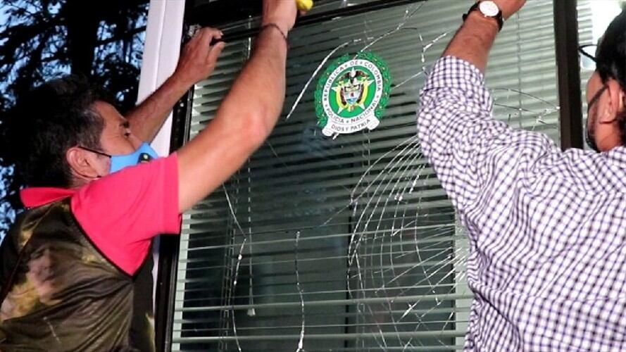 Cai Bucaramanga. Foto: Policía Bucaramanga.