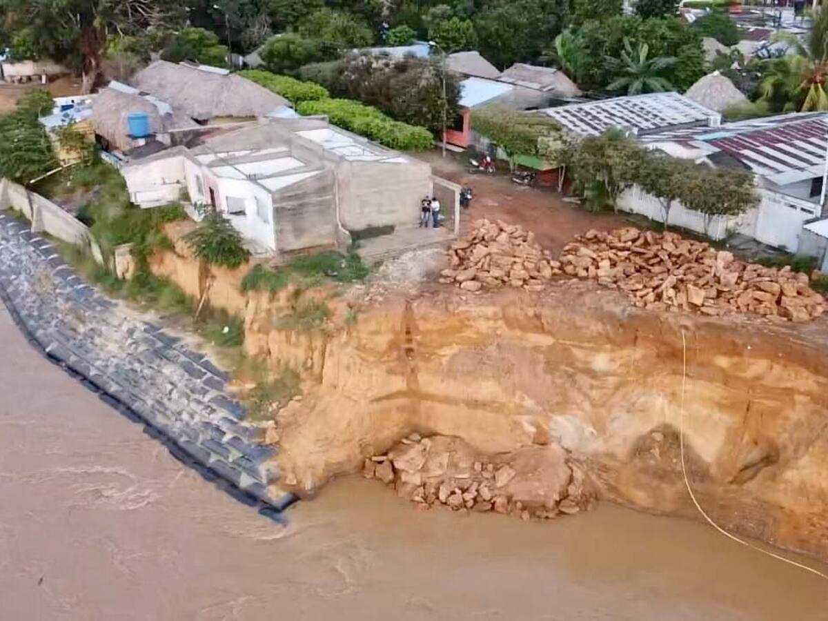Cuestionan a la Unidad Nacional para la Gestión del Riesgo por erosión en Tierralta