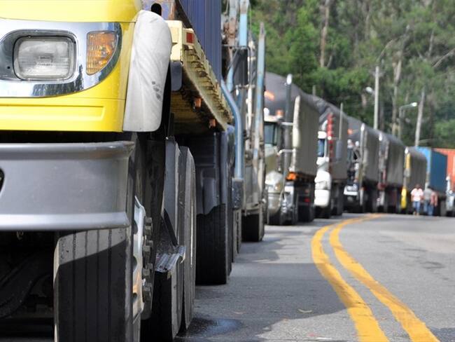 Horarios en la vía Cajamarcá - Calarcá. Foto: