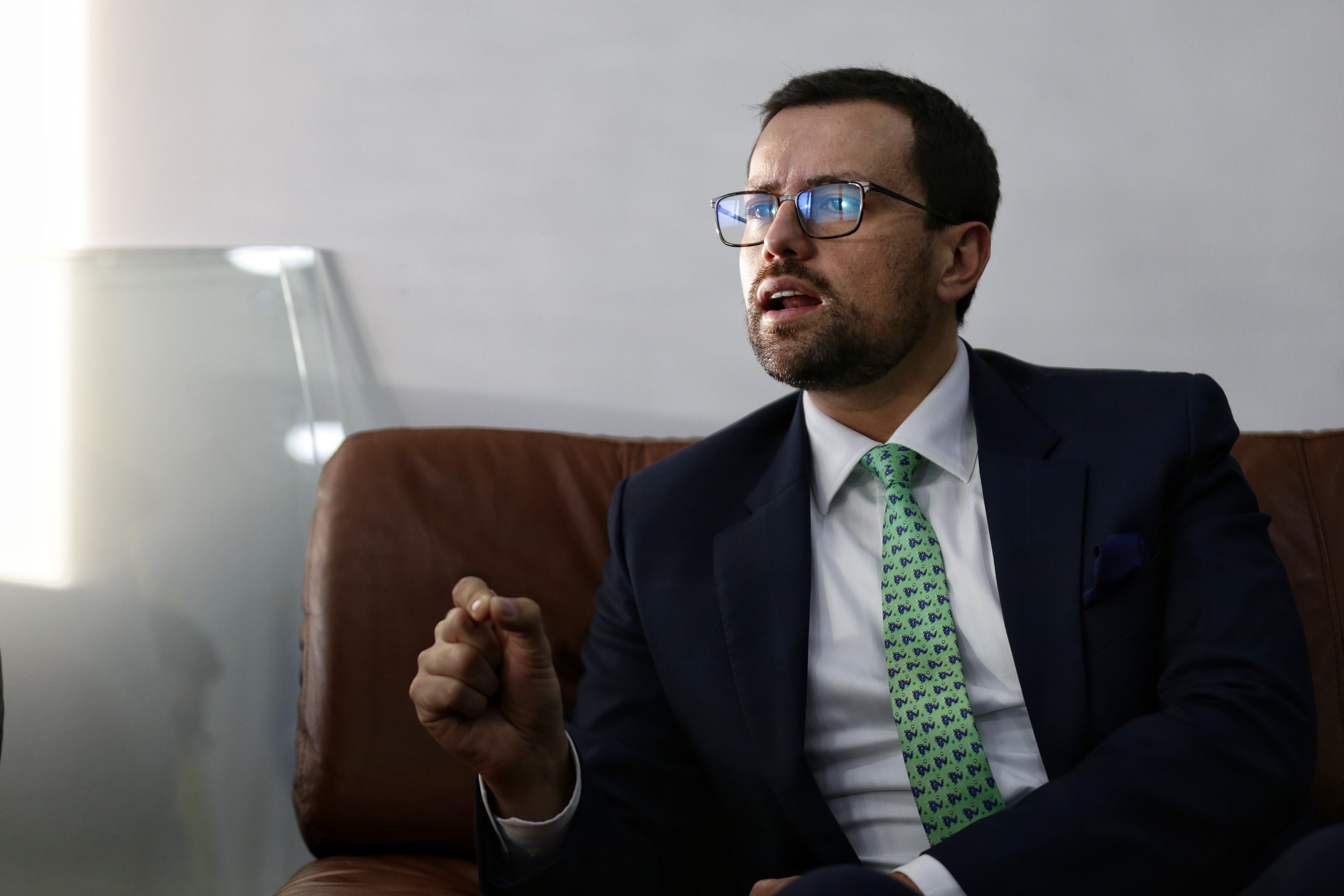 Luis Carlos Velásquez, gobernador de Caldas. Foto: Colprensa