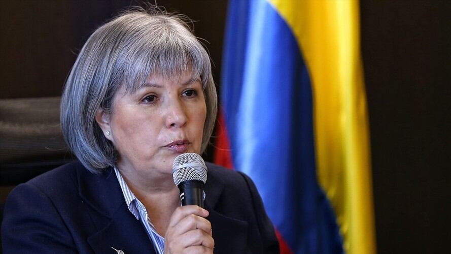 Patricia Linares, presidenta de la Jurisdicción Especial, aseguró que ningún poder público puede presionarlos ni intervenir en su trabajo. Foto: Colprensa / CAMILA DÍAZ