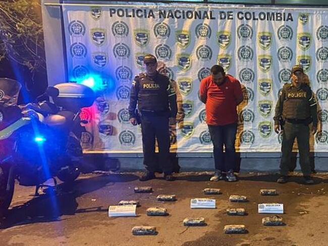 Droga incautada por las autoridades/ Policía del Magdalena.