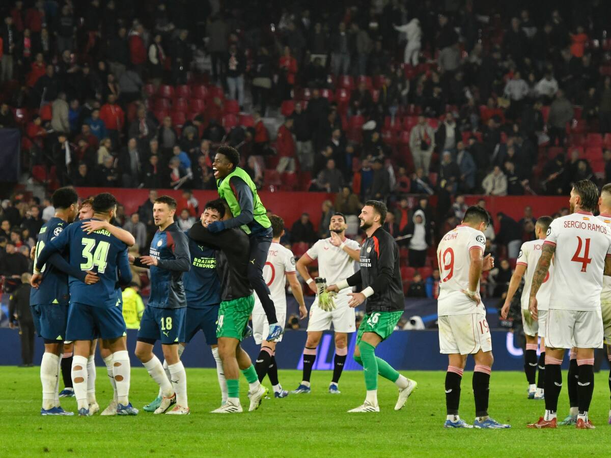 El Sevilla de Diego Alonso le ‘dice adiós’ a la Champions tras perder 3-2 con PSV