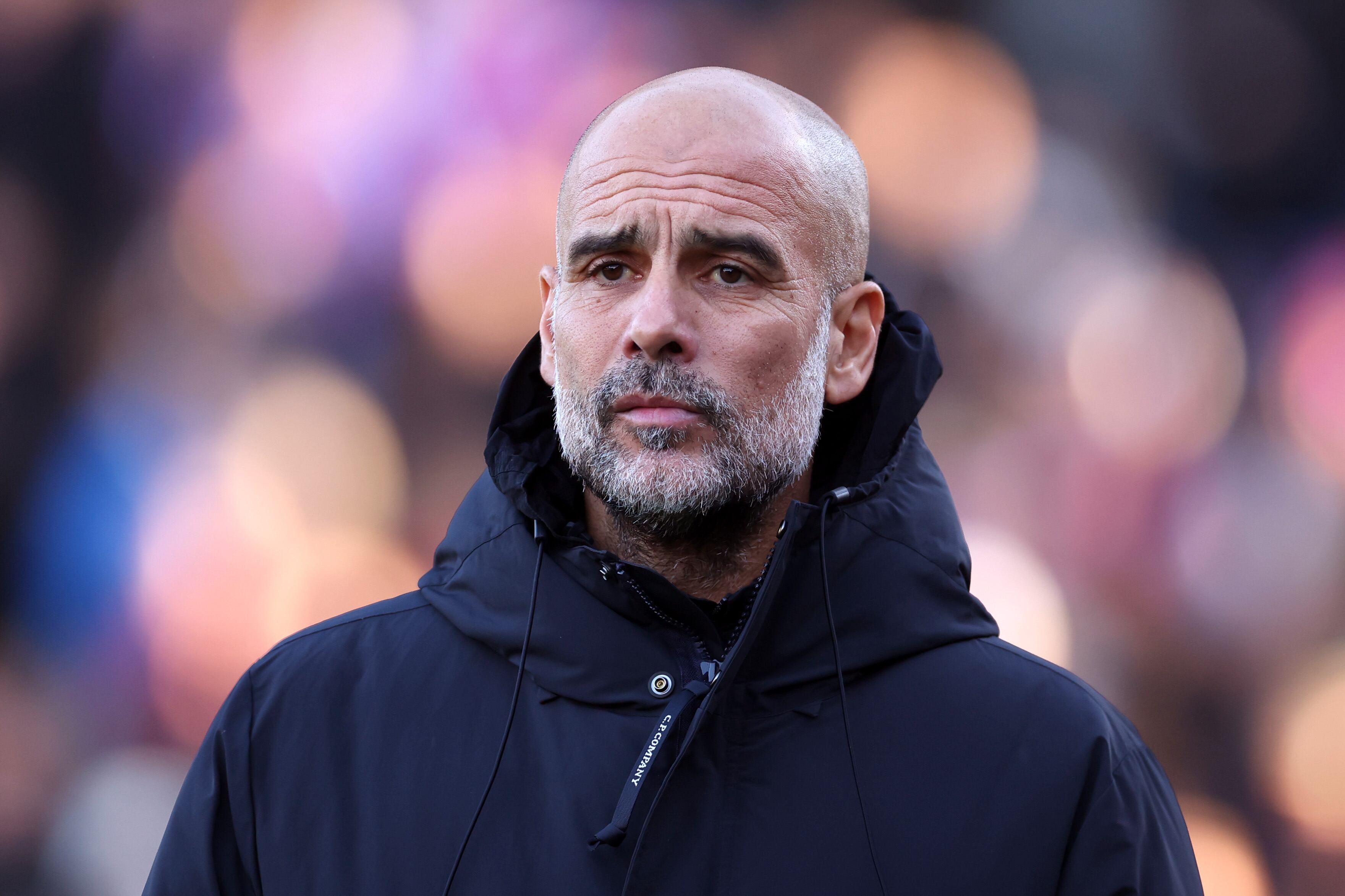 Pep Guardiola durante el Manchester City vs. Crystal Palace en diciembre de 2025. FOTO: Alex Pantling/Getty Images