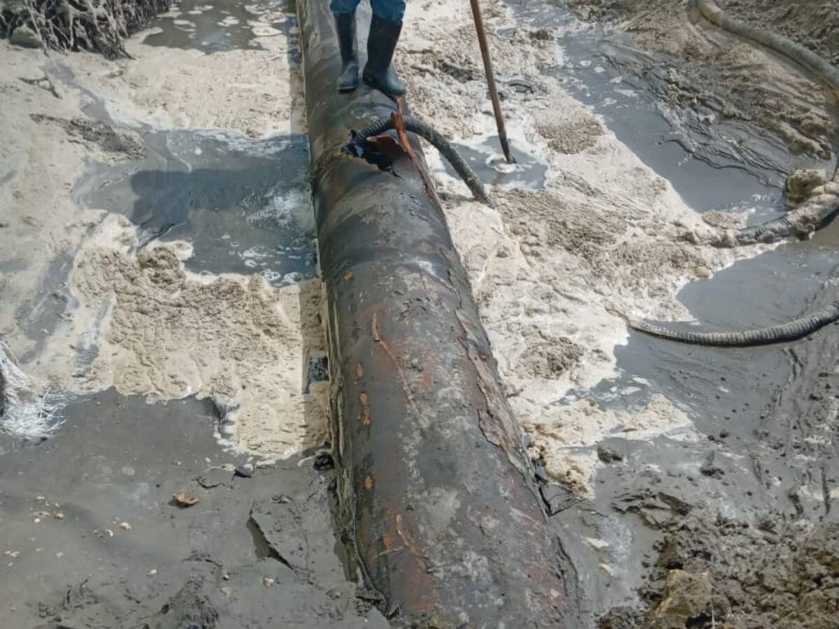 Zona turística de Cartagena está sin servicio de agua por rompimiento de tubería
