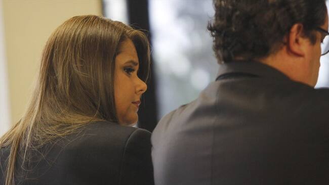 Lucy Elvira Luna Albarracín fue condenada a ocho años y cuatro meses de prisión. Foto: Colprensa / LUISA GONZÁLEZ