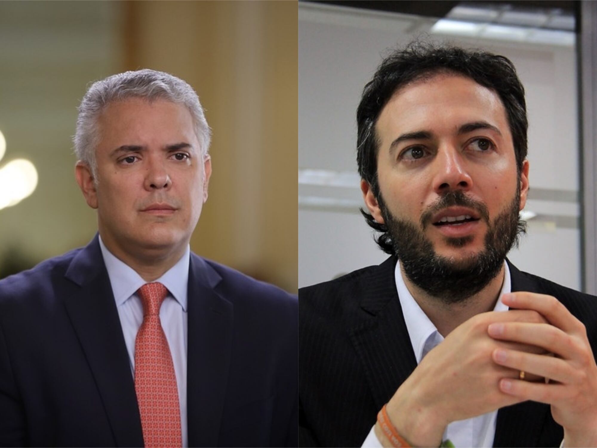 Iván Duque responde a críticas de Daniel Quintero. Foto: Colprensa