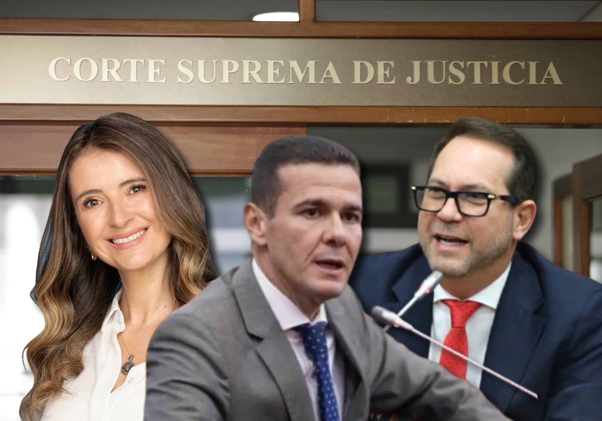 Paloma Valencia, Carlos Cuenca y Lidio García | Fotos: Colprensa