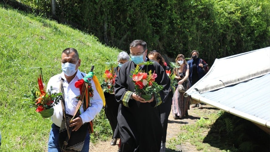 Víctimas de desaparición a JEP en Riosucio. Foto: Cortesía JEP