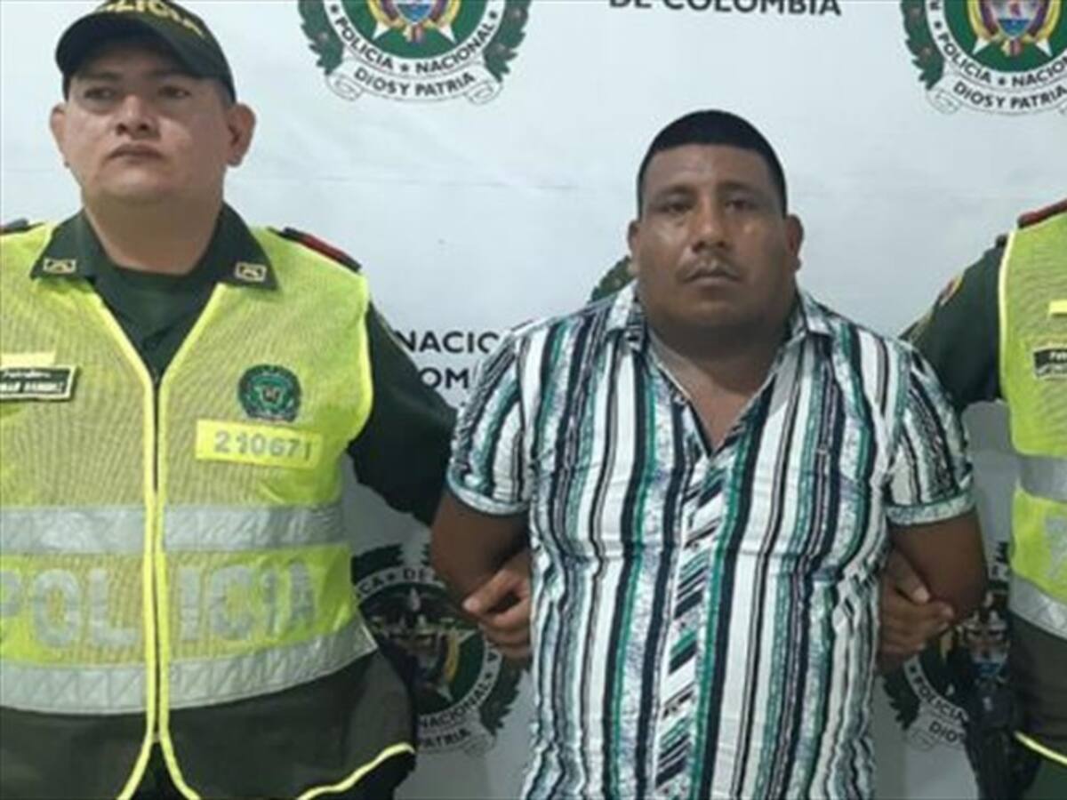Capturan a un extraditable en la ciudad de Montería