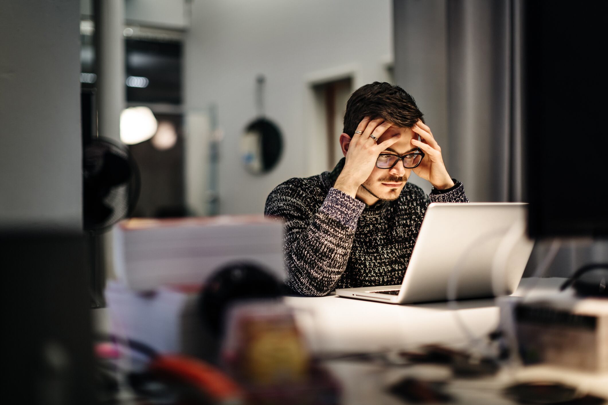 Imagen de referencia de persona trabajando. Foto: Getty Images.