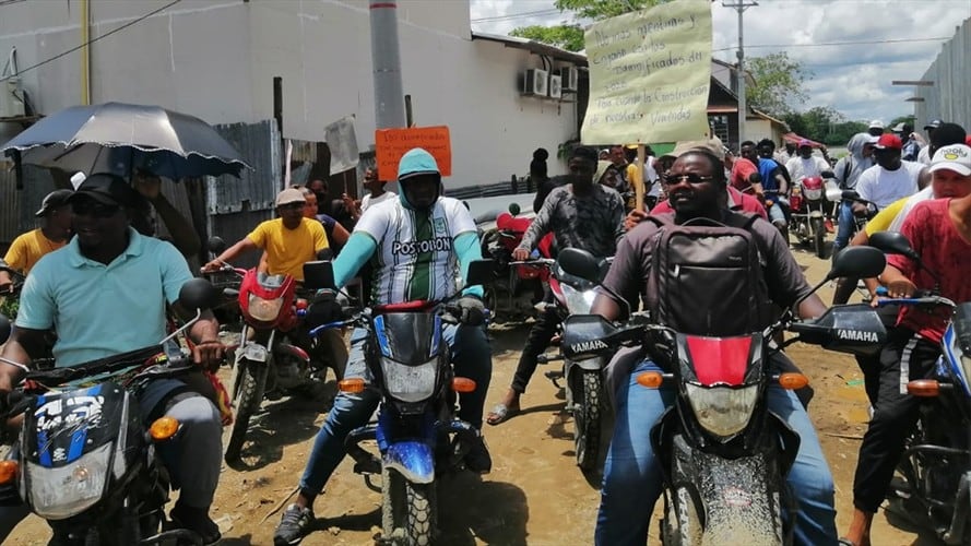 Paro en Riosucio completa dos días. Foto: Cortesía: Consejo Comunitario La Larga y Tumaradó (Cocolatu)