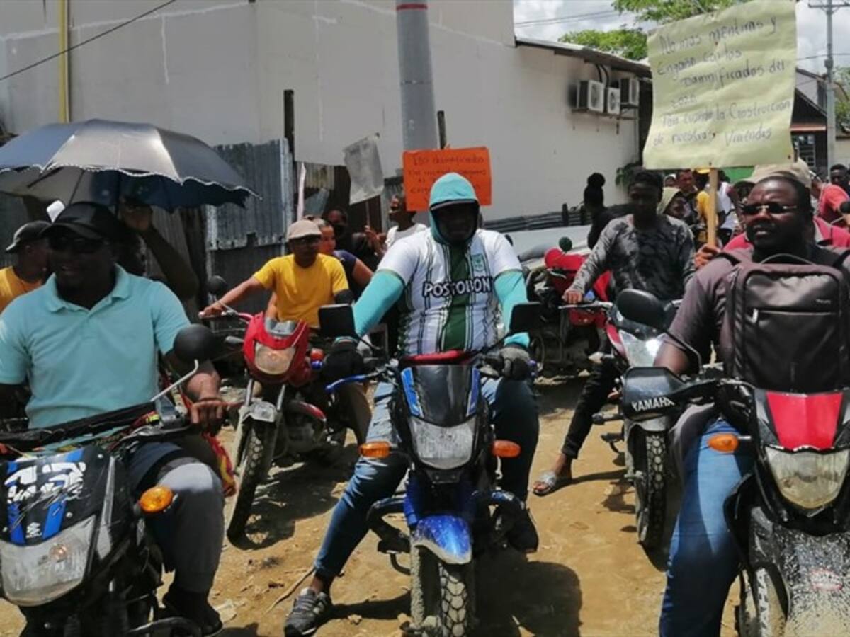 Paro en Riosucio completa dos días y líderes advierten que será "indefinido"