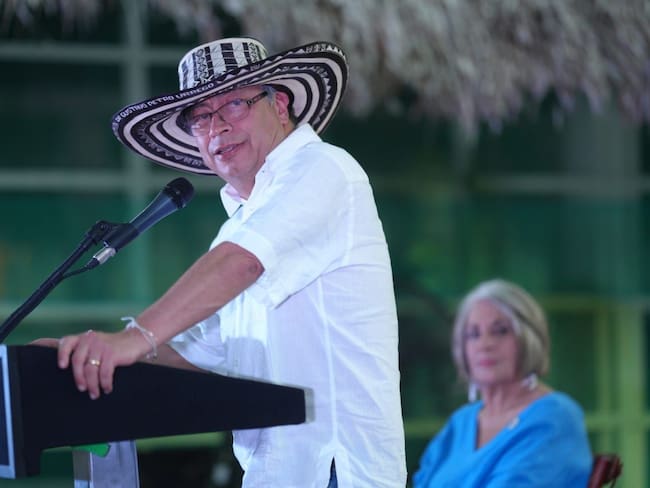 presidente Gustavo Petro en Montería. Foto: Presidencia.