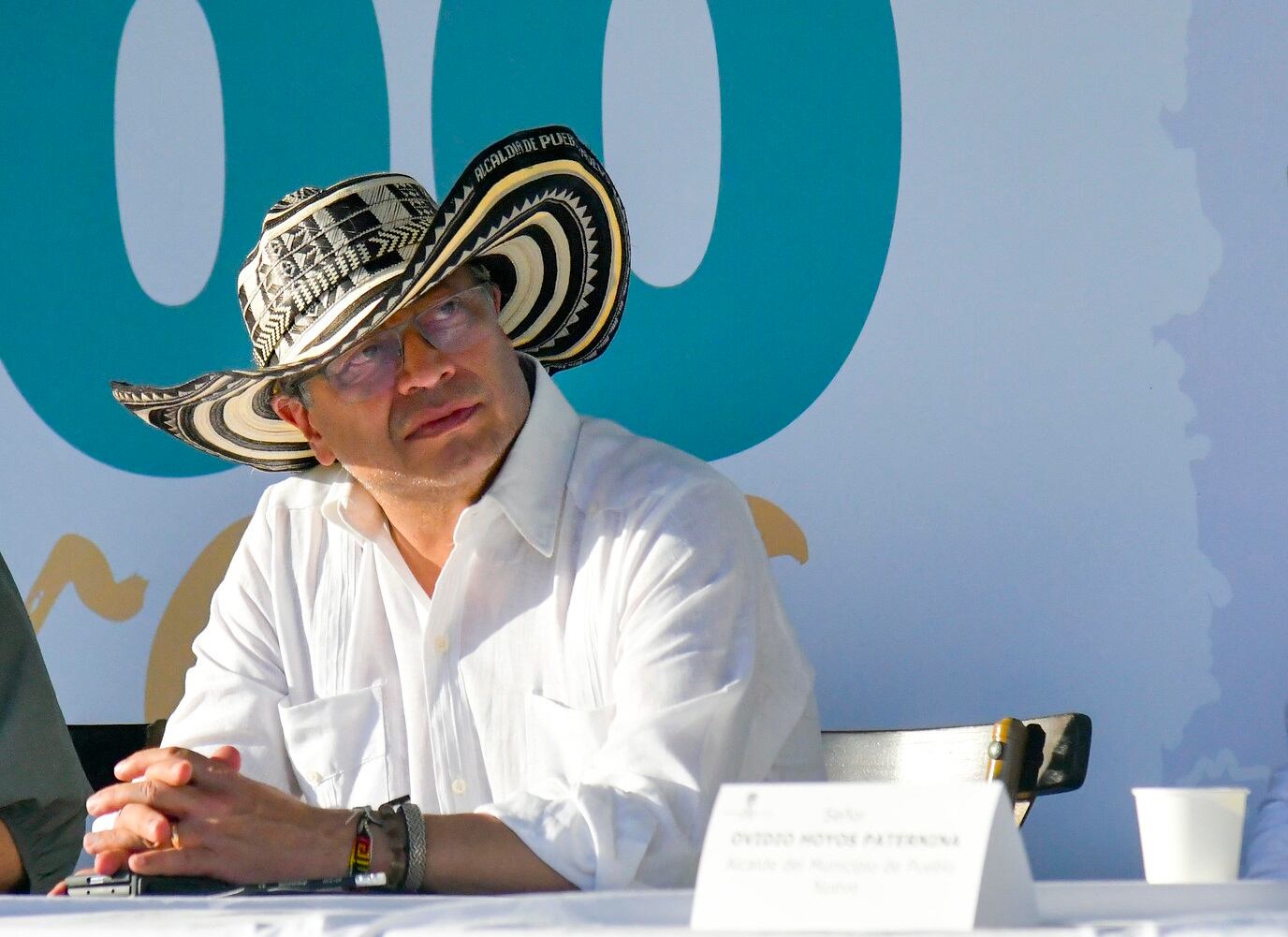 El Presidente Gustavo Petro en Pueblo Nuevo, Córdoba.