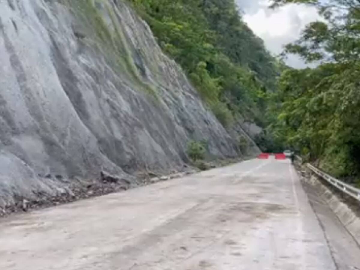 Con horarios dan paso en la vía San Vicente Chucurí - Bucaramanga