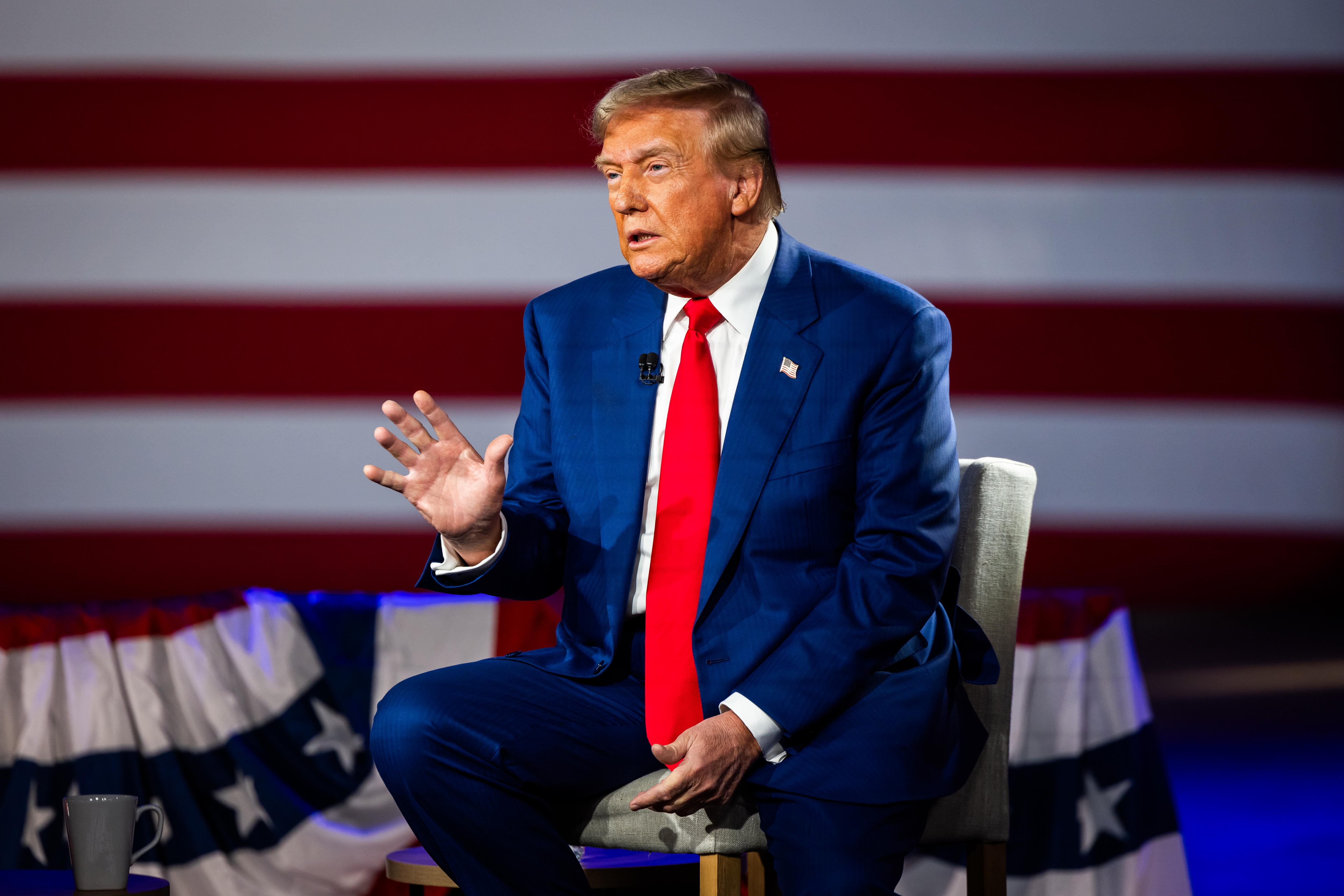 Donald Trump. I Foto: EFE/EPA/JIM LO SCALZO.