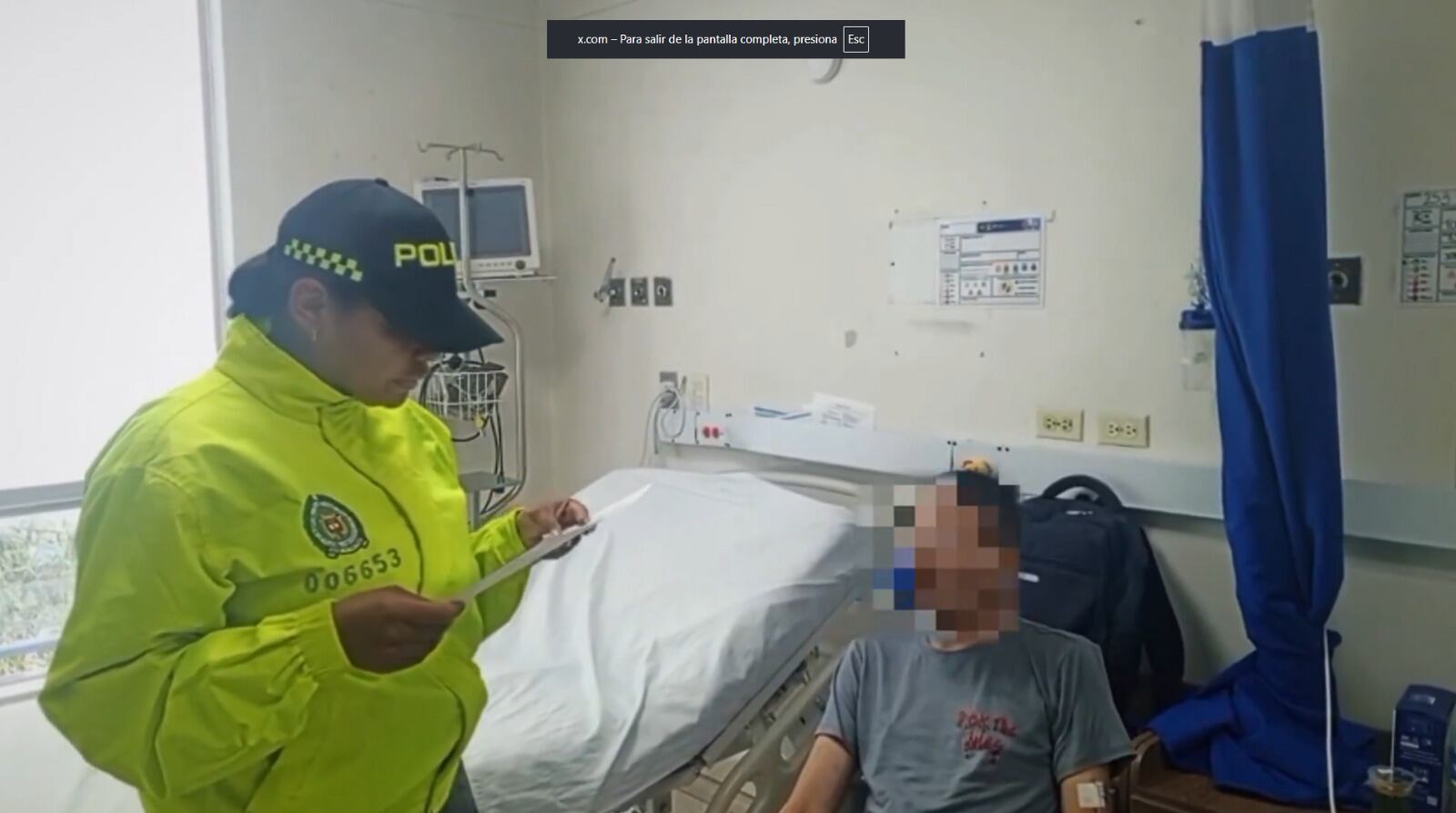 A la cárcel hombre señalado de asesinar a su hijastra en Mosquera. Foto: captura de pantalla.