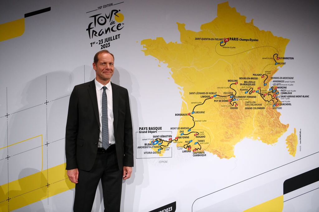 Christian Prudhomme, director de Le Tour de France. (Photo by Alex Broadway/Getty Images)