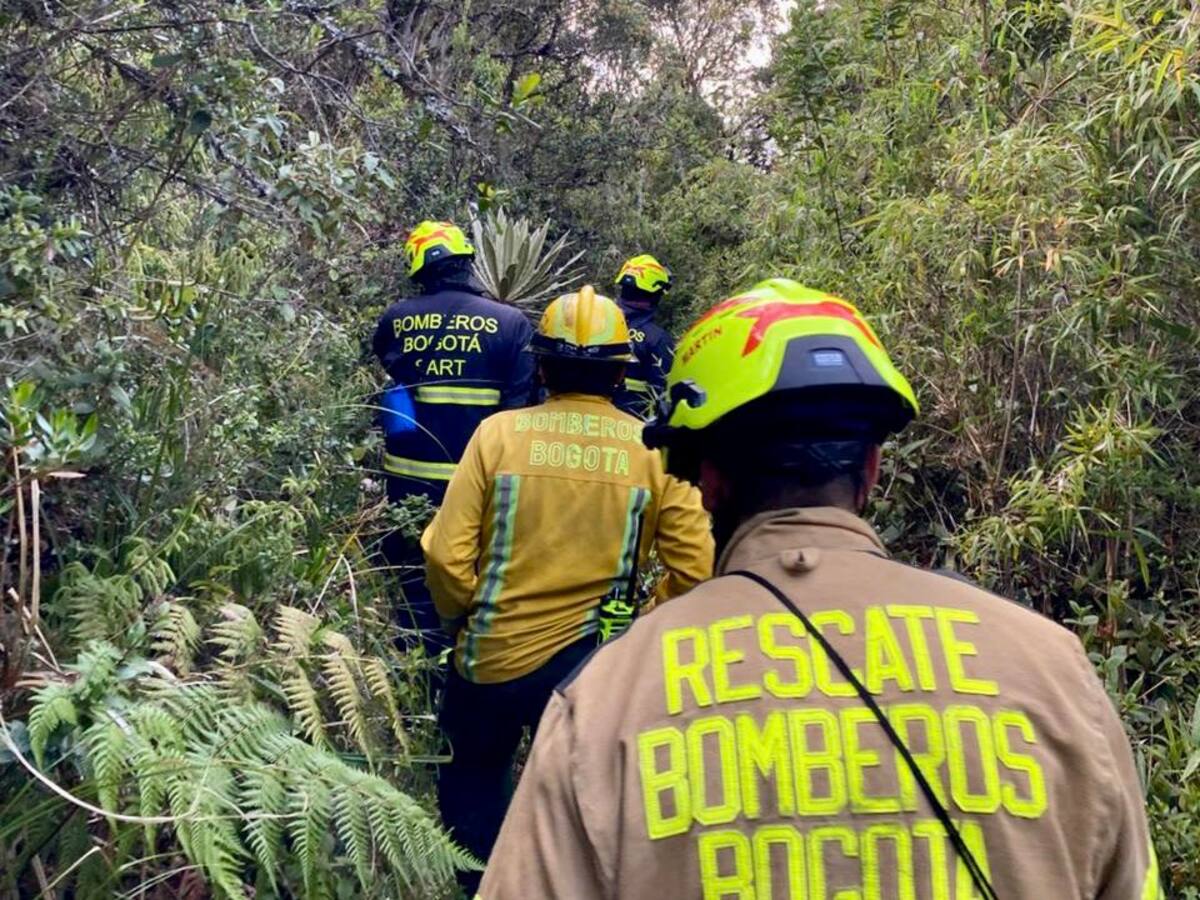 Encontraron a ciudadano americano perdido en el Cerro de Guadalupe en Bogotá