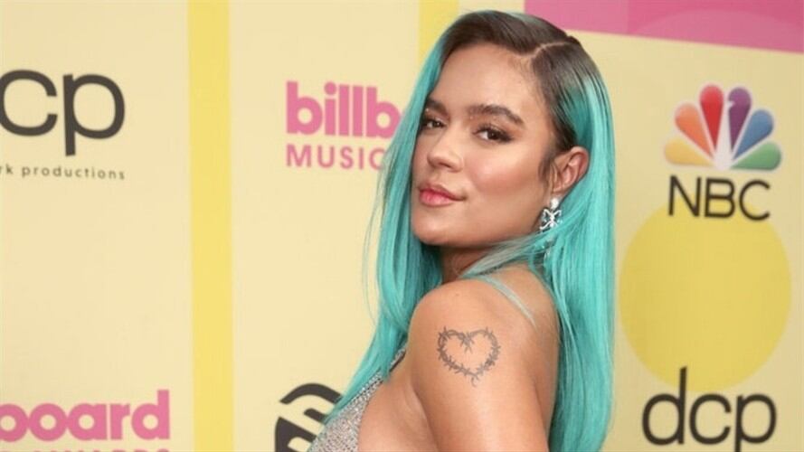 Cantante colombiana Karol G. Foto: Colprensa