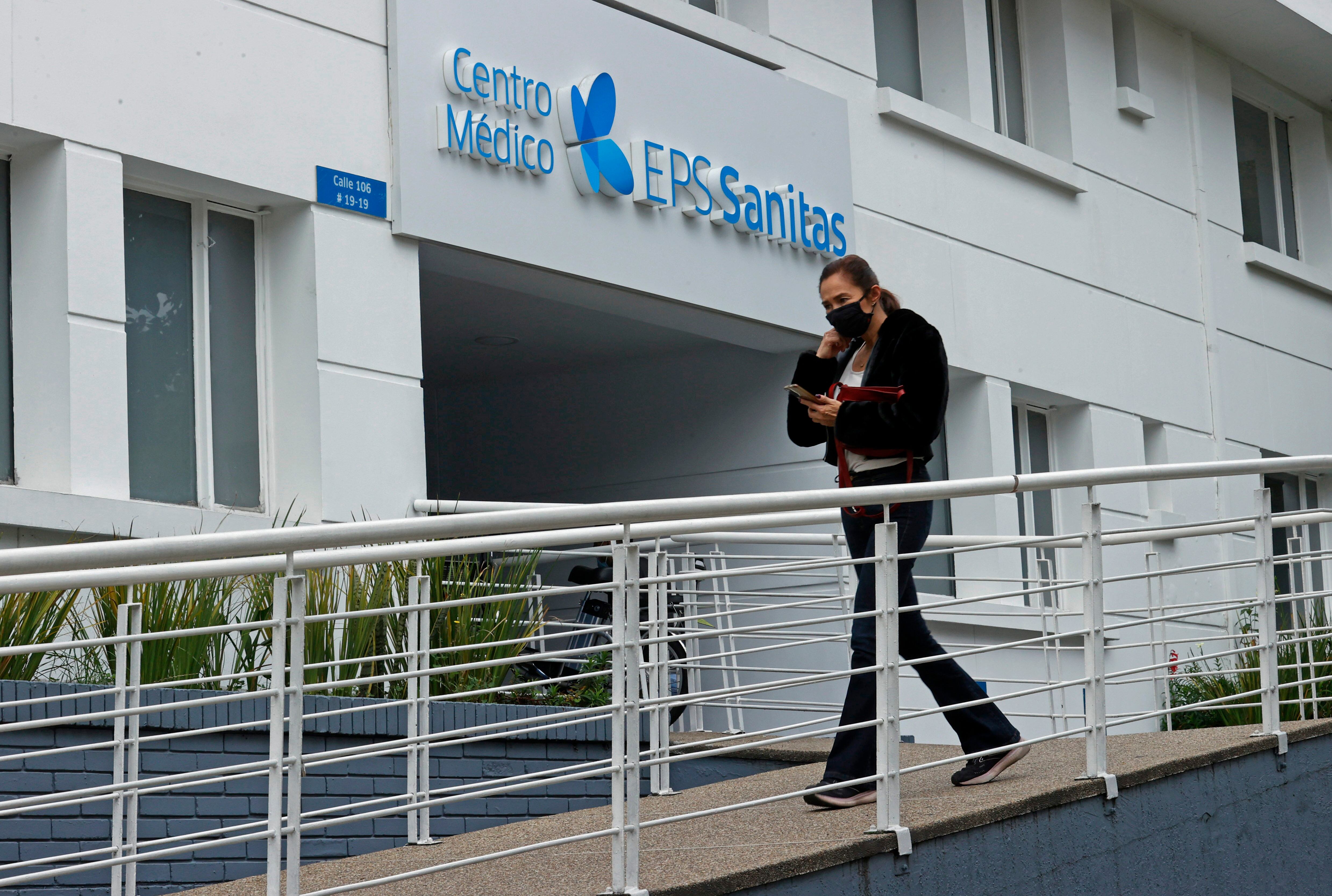 EPS Sanitas en Bogotá. Foto: EFE/Mauricio Dueñas Castañeda