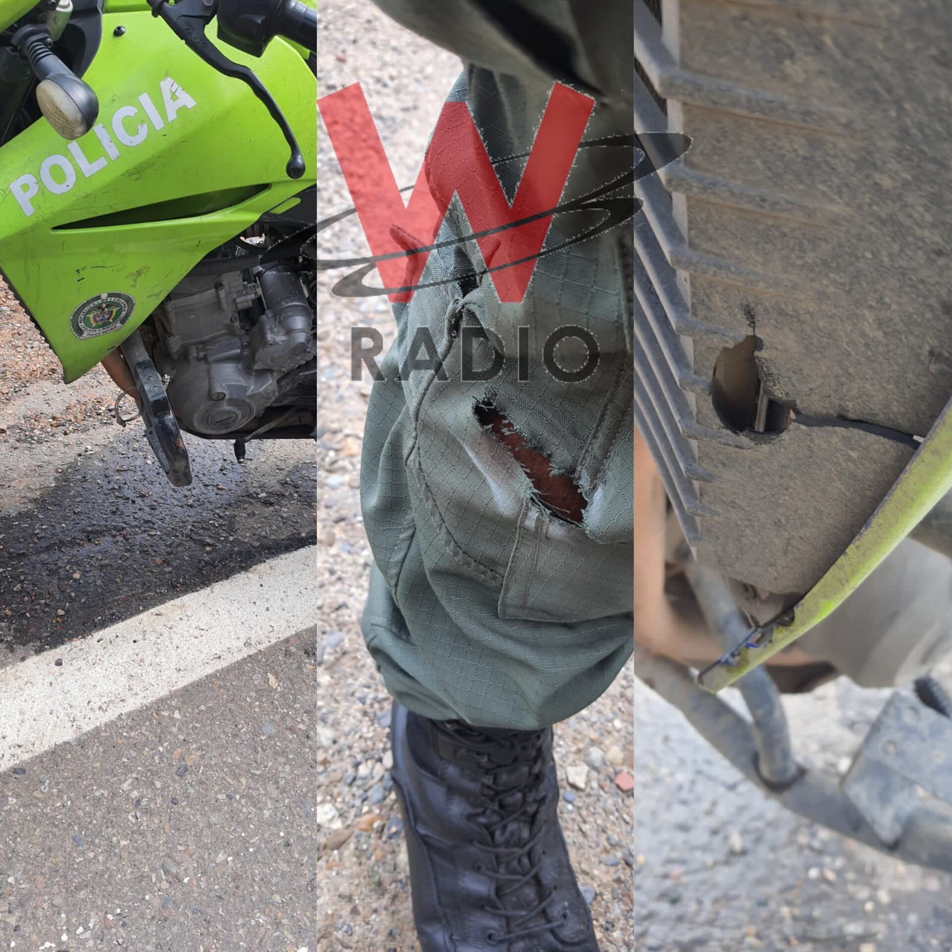 Uniformados de la Policía resultaron lesionados por artefacto explosivo en Norte de Santander