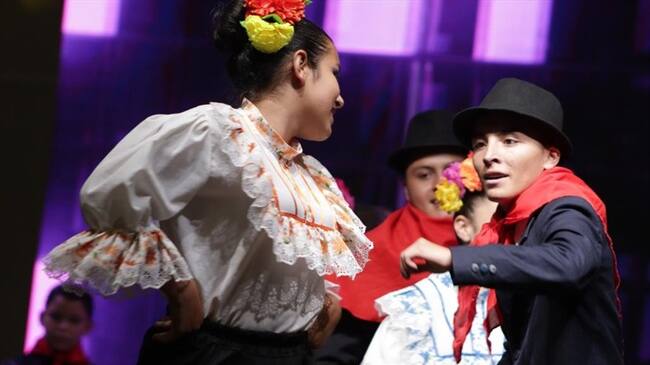 Muestras culturales en ExpoCundinamarca. Foto: